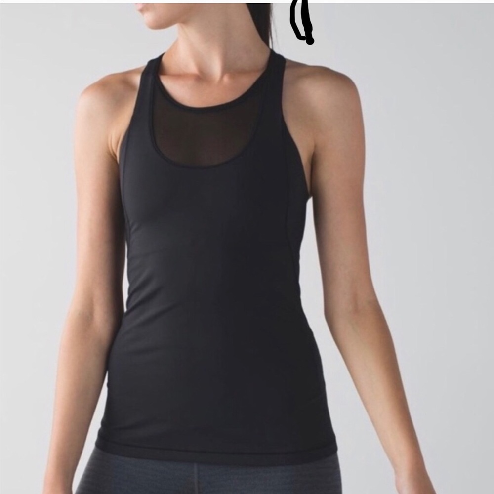 Lululemon mesh with me tank
